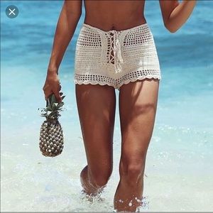 ANDI BAGUS crochet shorts